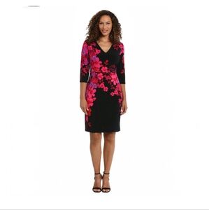 slim fit dress slacks London Times T7099M